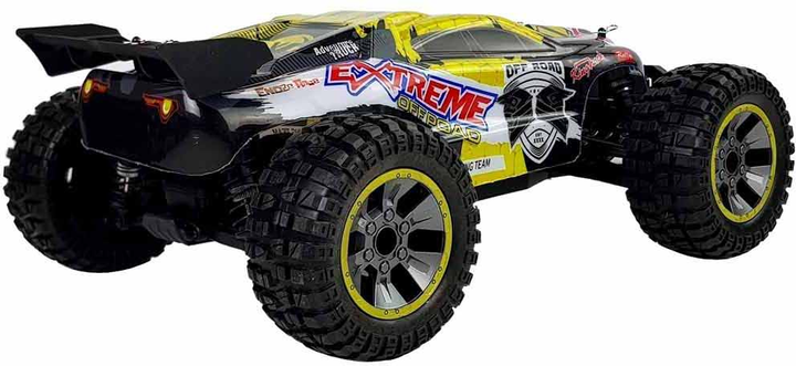 Auto terenowe zdalnie sterowane Leantoys Remote Controlled Off Road Żółte (5903802458121) - obraz 2