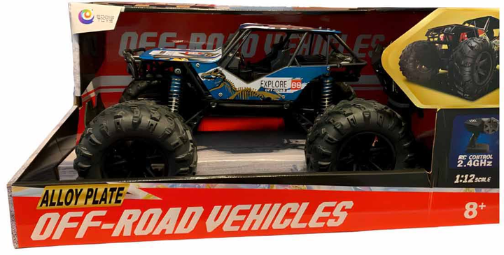 Позашляховик на радіокеруванні ProNice Ecois Toys Off-Road Чорно-синій (6920179735111) - зображення 1