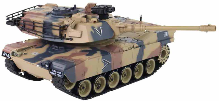 Танк на радіокеруванні Leantoys USA M1A2 RC Пісочний (5905679078099) - зображення 2