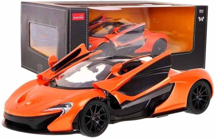 Машинка на радіокеруванні Rastar Maclaren P1 GTR Чорно-помаранчева (5901384730932) - зображення 1