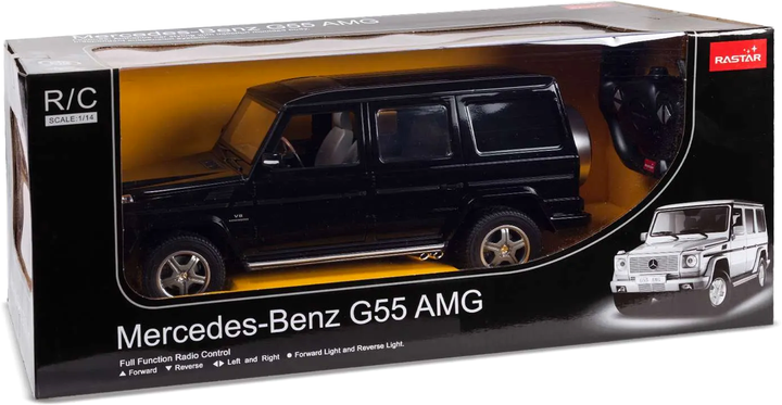 Samochód zdalnie sterowany Rastar Mercedes-Benz G55 (5901384733124) - obraz 1