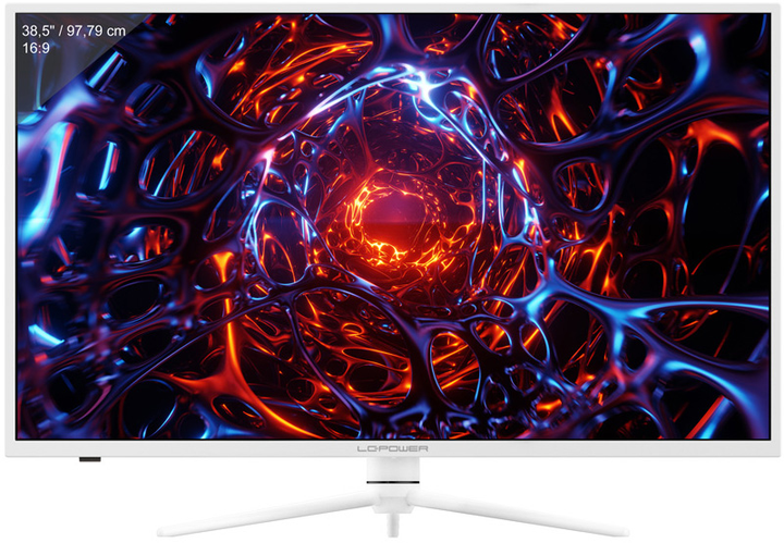 Monitor 38.5" LC-Power LC-M39-QHD-165-C White - obraz 1