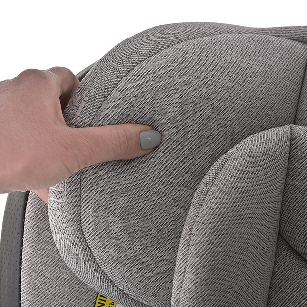 Автокресло-ребордер детское Lorelli Nebula Isofix i-Size 0-36 kg Iceberg Green - изображение 8