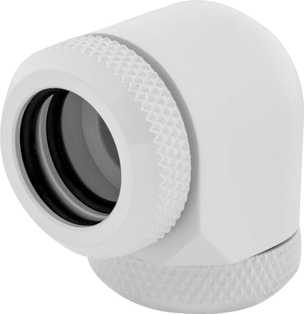 Złączka Corsair Hydro X Series XF Hardline 90° 14mm OD 2-Pack White (CX-9052020-WW) - obraz 1