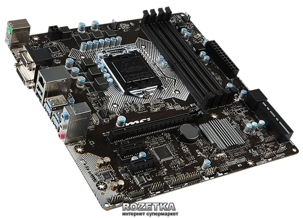 Материнская плата MSI H170M PRO-VDH (s1151, Intel H170, PCI-E x16