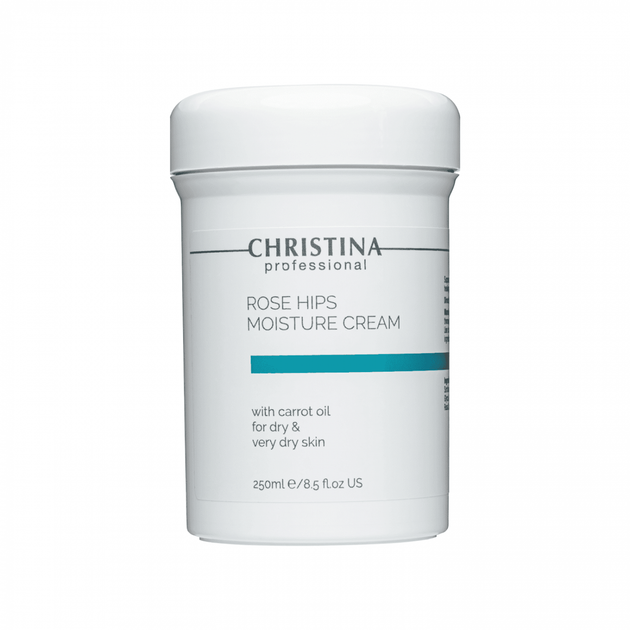 Зволожувальний крем з олією шипшини та моркви для сухої шкіри Christina Rose Hips Moisture Cream with Carrot Oil 250 ml - Фото 1 Зволожувальний крем з олією шипшини та моркви для сухої шкіри Christina Rose Hips Moisture Cream with Carrot Oil 250 ml - изображение 1