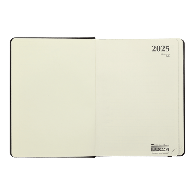 Щоденник датований BuroMax Vienna 2025 А5 336 сторінок синій (BM.2111-02) - зображення 4