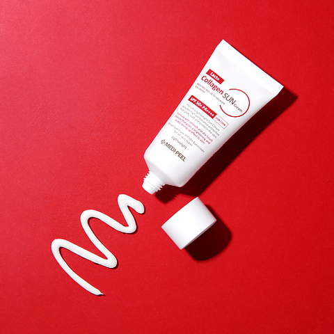 Сонцезахисний крем із колагеном і пробіотиками Medi-Peel Red Lacto Collagen Sun Cream 50 мл - зображення 2