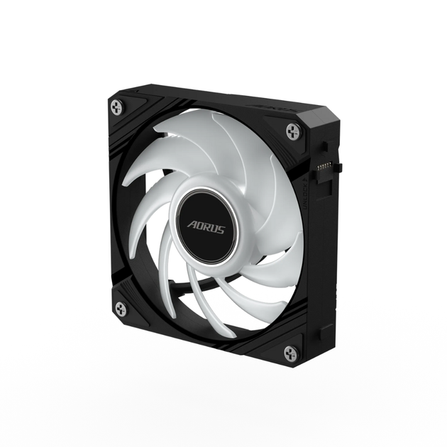 Вентилятор для корпуса GIGABYTE GP-ECFAN1201 120 мм RGB подсветка - изображение 6