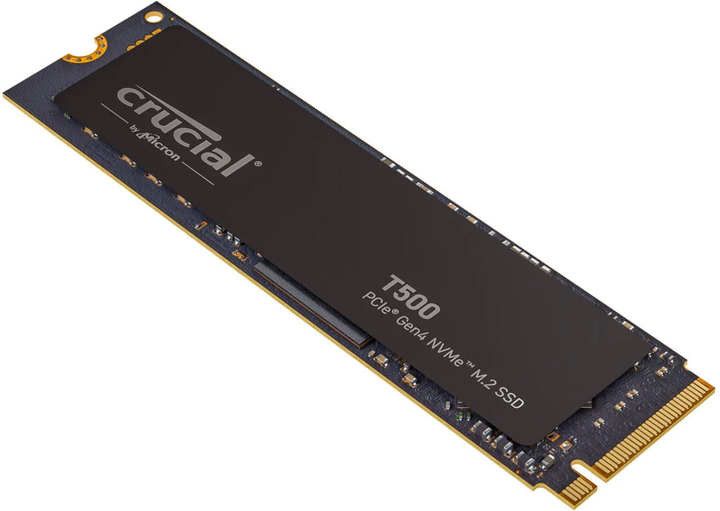 SSD диск Crucial T500 1TB M.2 NVMe PCIe 4.0 3D NAND TLC (CT1000T500SSD8T) - зображення 2