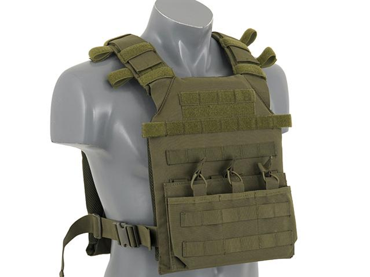 Плитоноска Plate Carrier Olive + 3АК (00000998) - изображение 2