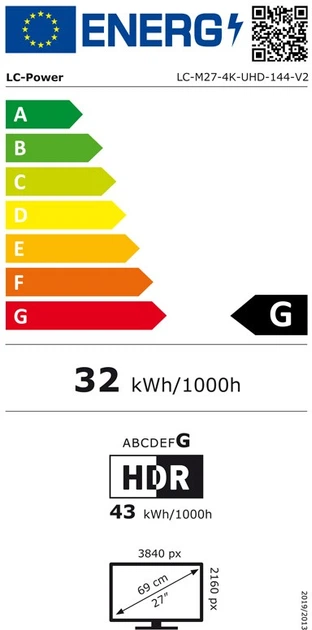 Monitor 27" LC-Power LC-M27-4K-UHD-144-V2 - obraz 14