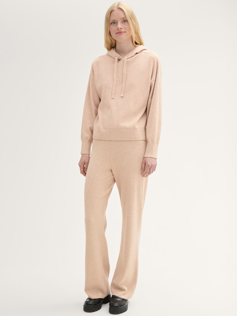 Bluza z kapturem damska Tom Tailor 1043338 XS Jasnobrązowa (4068127060143) - obraz 3