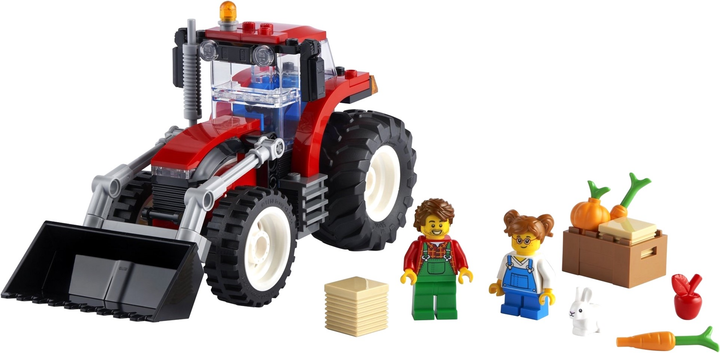 Zestaw klocków LEGO City Klasyczny traktor 144 elementy 6 szt (60287) - obraz 2