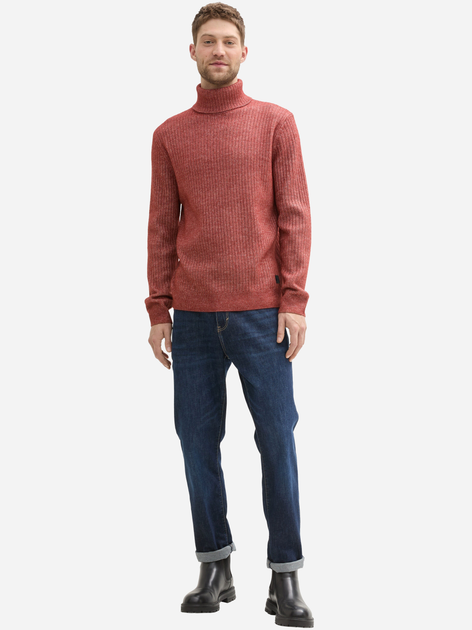 Светр теплий чоловічий Tom Tailor 1043347 2XL Бордовий (4068127009999) - зображення 3