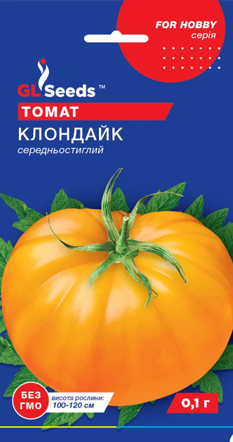 Насіння Томат Клондайк 0,1г GL Seeds - Фото 1 Насіння Томат Клондайк 0,1г GL Seeds - зображення 1