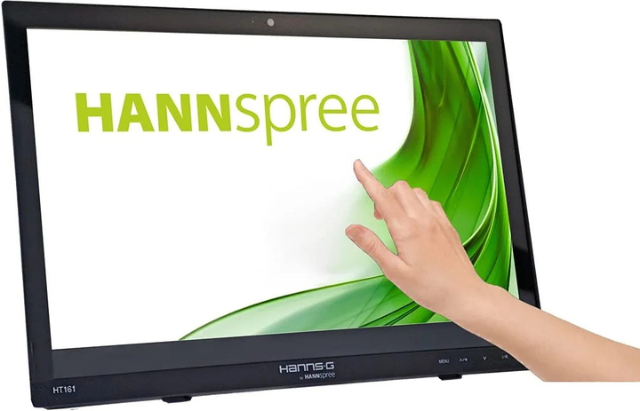 Монітор 15.6" Hannspree HT 161 HNB Touch - зображення 2