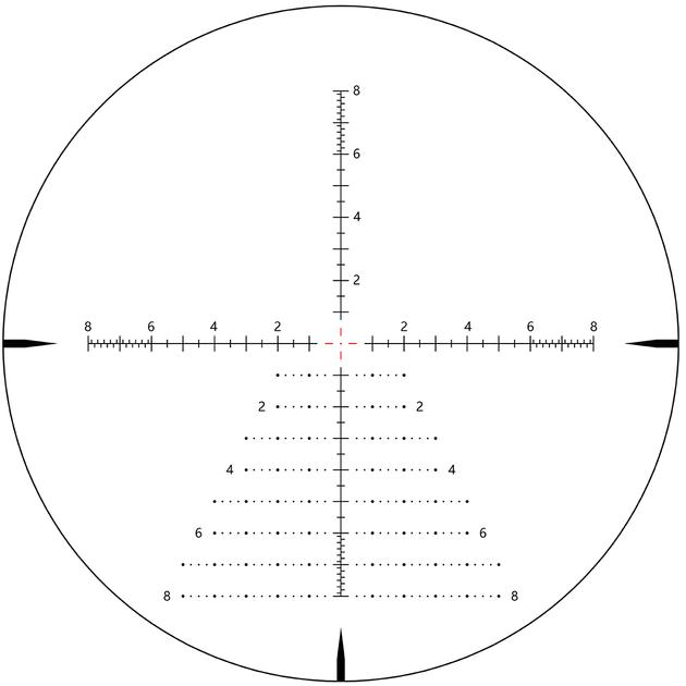 Прицел оптический Vector Optics Taurus 3-24x56 (34 мм) illum. SFP ED - изображение 2