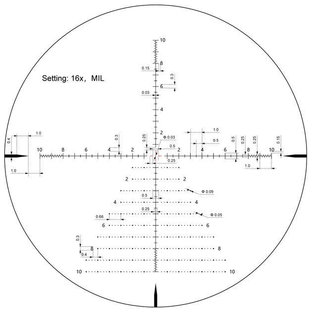 Приціл оптичний Vector Optics Taurus 4-32x56 (34mm) illum. SFP ED - зображення 2