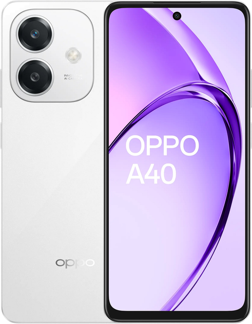 Мобільний телефон OPPO A40 6/128GB White (6932169353960) - зображення 1