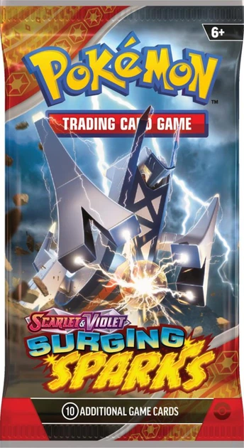 Доповнення Pokémon TCG: Scarlet & Violet - Surging Sparks - Booster Display 36 шт (820650869280) - зображення 7