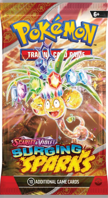 Доповнення Pokémon TCG: Scarlet & Violet - Surging Sparks - Booster Display 36 шт (820650869280) - зображення 6