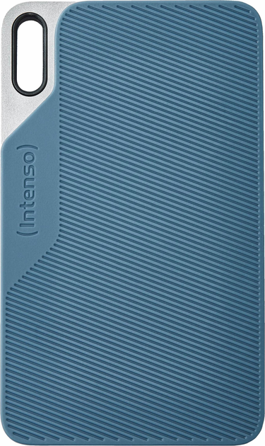 SSD диск Intenso TX100 500 GB USB 3.2 Grey/Blue (3826450) - зображення 1