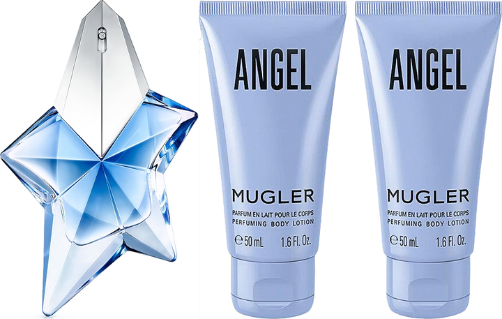 Набір для жінок Mugler Angel Парфумована вода 25 мл + Лосьйон для тіла 2x50 мл (3614273887892) - зображення 2