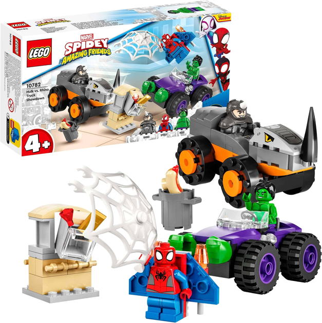 Zestaw klocków LEGO Super Heroes Hulk vs Rhino 110 elementów 4 szt (10782) - obraz 3