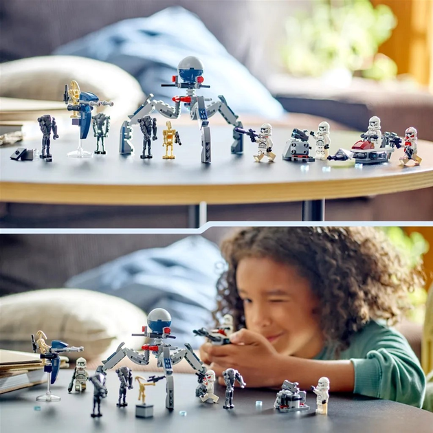 Конструктор LEGO Star Wars Ескадрилья клонів 501 легіону 215 деталей 8 шт (75372) - зображення 8