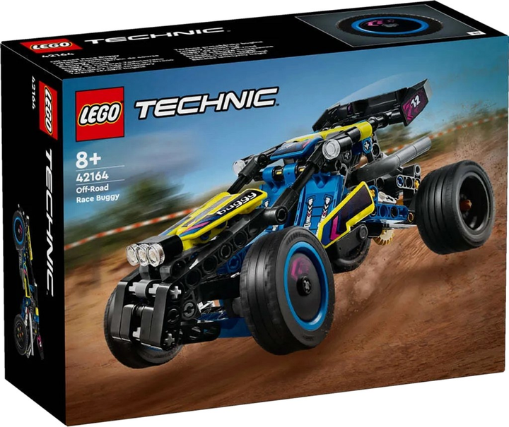 Zestaw klocków LEGO Technics Race Buggi Off Road 219 elementów 4 szt (42164) - obraz 1