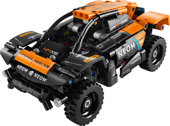Zestaw klocków LEGO Technics Neom McLaren Extreme E Team 252 elementy 4 szt (42166) - obraz 5