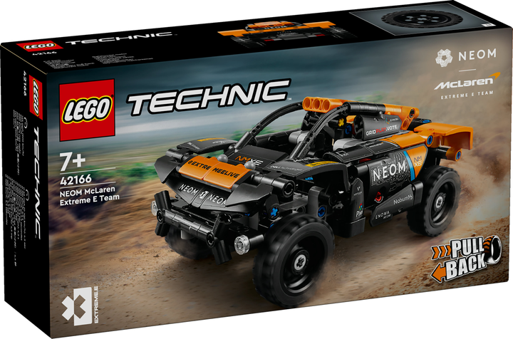Zestaw klocków LEGO Technics Neom McLaren Extreme E Team 252 elementy 4 szt (42166) - obraz 3