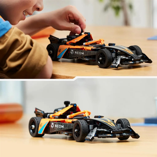 Конструктор LEGO Technic Neom McLaren Formula E Team 452 деталі 4 шт (42169) - зображення 8