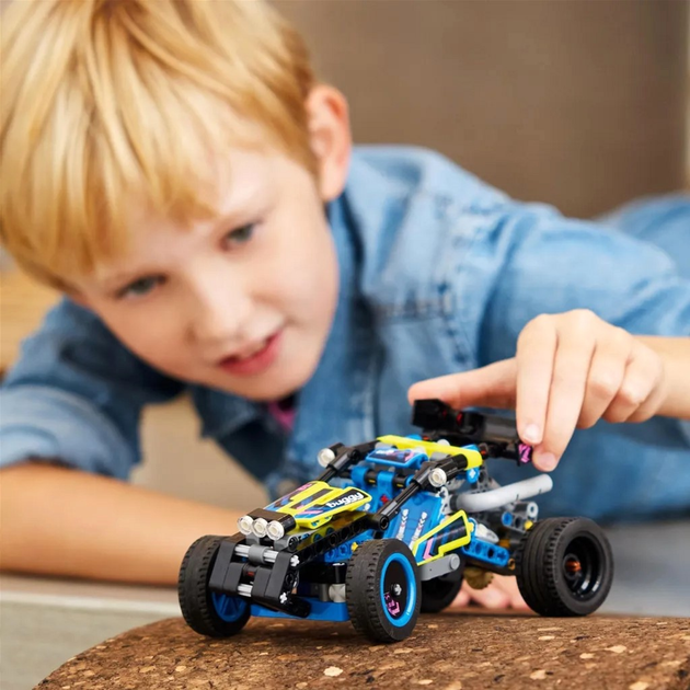 Zestaw klocków LEGO Technics Race Buggi Off Road 219 elementów 4 szt (42164) - obraz 9