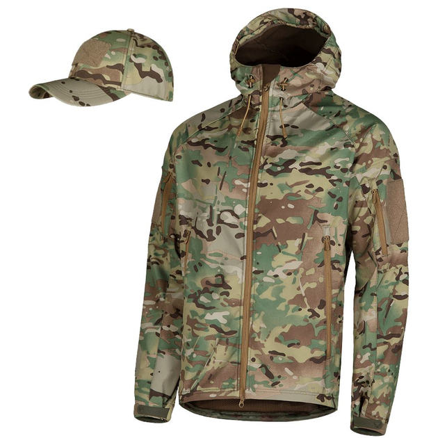 Куртка CM Stalker SoftShell Multicam Camotec розмір M - зображення 1