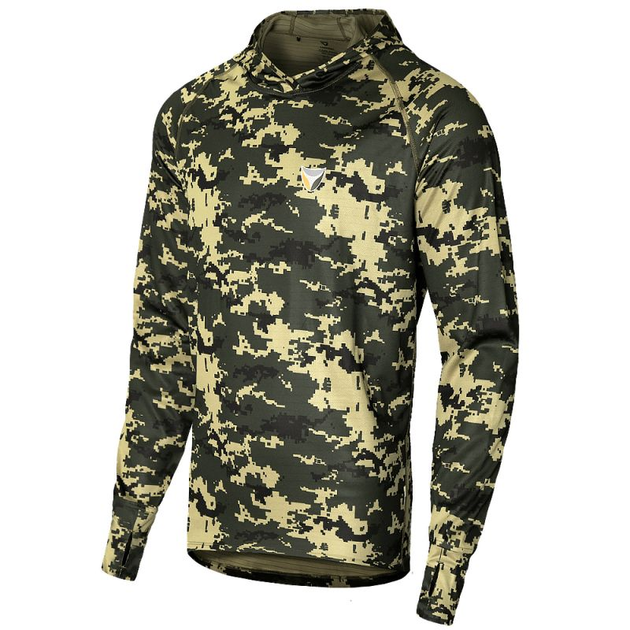 Лонгслів Hood Antistatic UA DIGITAL WOODLAND Camotec розмір XL - изображение 1