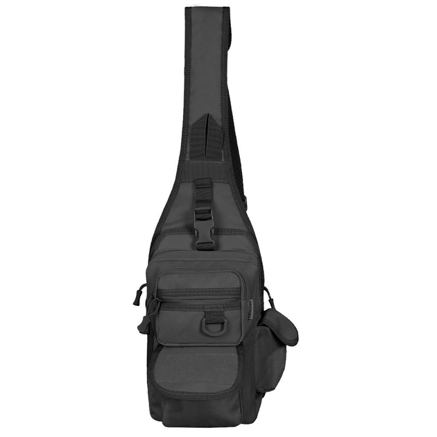 Сумка Gunner Sling 2.0 Чорна Camotec розмір 28 х 17 х 9 см - зображення 1