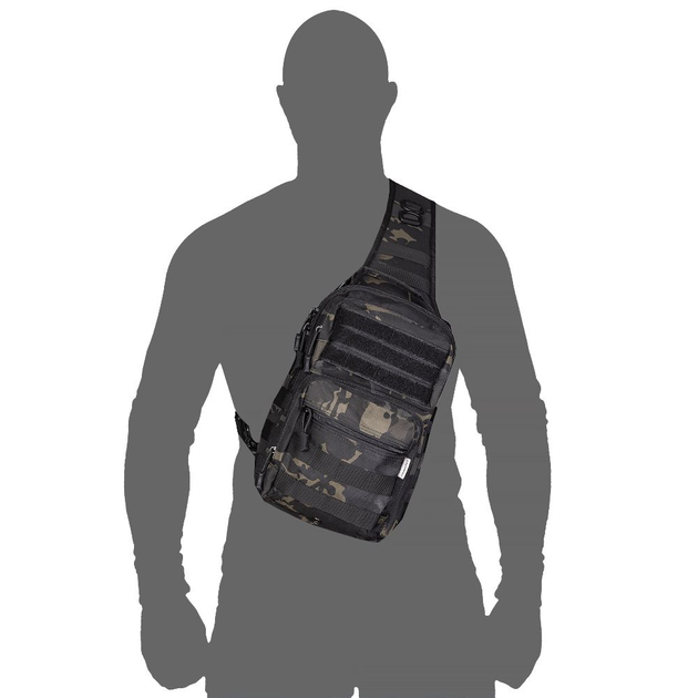 Сумка COB Sling Multicam Black Camotec розмір 31 х 21 х 12 см - изображение 2