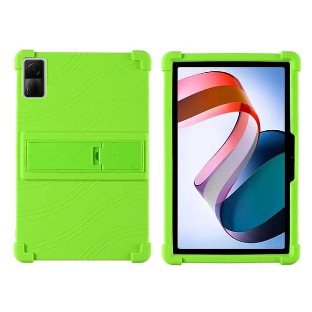 Чохол SoftGel Kids дитячий для Xiaomi Redmi Pad Зелений - изображение 2