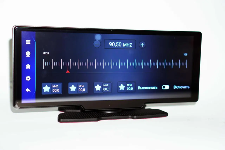 Відеореєстратор на торпеду 10.26" 4K Full HD сенсор 4G Sім GPS Android Wi-Fi Carplay Android Auto Hands-Free FM-трансмітер 2 камери KST99 - Фото 9 Відеореєстратор на торпеду 10.26" 4K Full HD сенсор 4G Sім GPS Android Wi-Fi Carplay Android Auto Hands-Free FM-трансмітер 2 камери KST99 - изображение 9