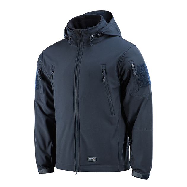 Куртка M-Tac Soft Shell с подстежкой Dark Navy Blue M - изображение 1