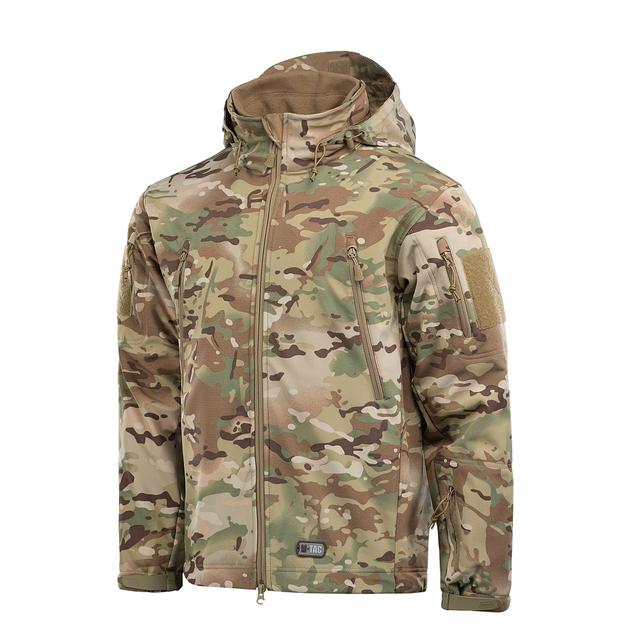 Куртка M-Tac Soft Shell с подстежкой Multicam L - изображение 1