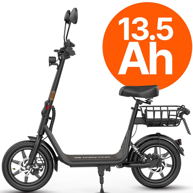 Hulajnoga elektryczna Manta Flinston Mes1402J Czarny (POEMANMIS0001) - obraz 4