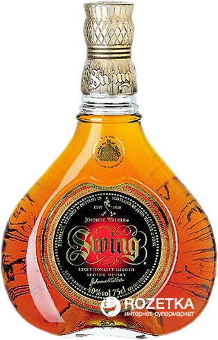Виски Johnnie Walker Swing 12 лет выдержки 0.75 л 43% в подарочной