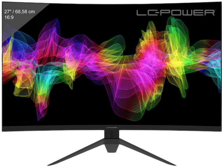 Монитор 27" LC-Power Curved QHD 165 Гц (LC-M27-QHD-165-C) - изображение 1