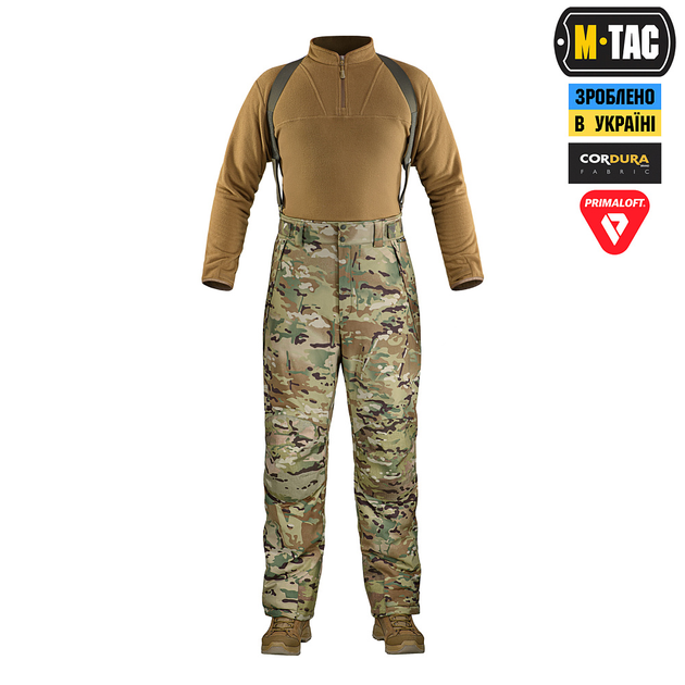 Брюки M-Tac зимние Alpha Pro Primaloft Multicam L/R - изображение 2