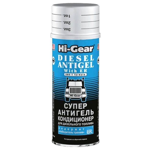 Антигель дизельного палива Hi-GEAR з ER 1:500 до -47 з на 220 л 444 мл (HG3423) - зображення 2