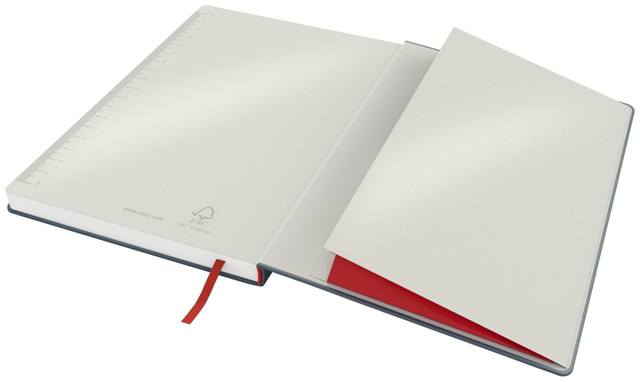 Блокнот Leitz Cosy Notebook Hard Cover Large B5 сірий Лінія 80 аркушів (4002432125982) - зображення 4