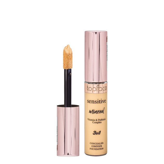 Консилер для лица topface Sensitive Mineral 3in1 PT471 № 05 Medium Beige Бежевый - Фото 1 Консилер для лица topface Sensitive Mineral 3in1 PT471 № 05 Medium Beige Бежевый - изображение 1